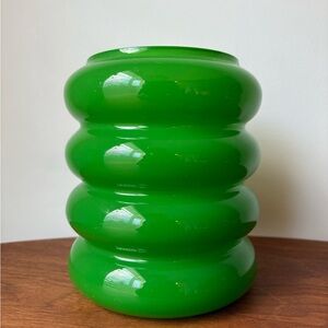 IKEA Glossy Green Vase